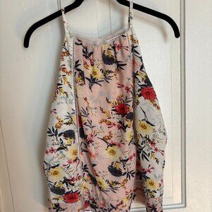 Floral tank top